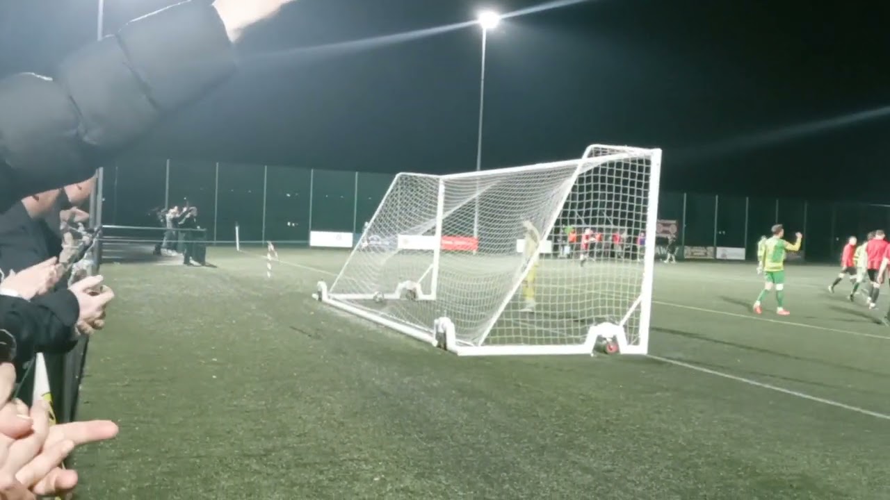Lower Breck v Runcorn Linnets. Brookey makes it 2 - 2 after keeper drops the ball but disallowed!!!
