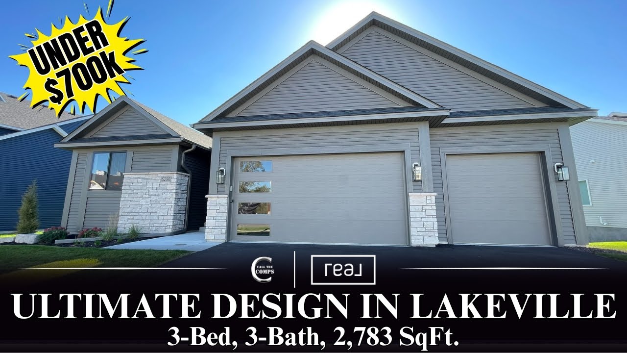 Luxurious New Construction | 3-Bed, 3-Bath Home in Lakeville MN | Minnesota Real Estate