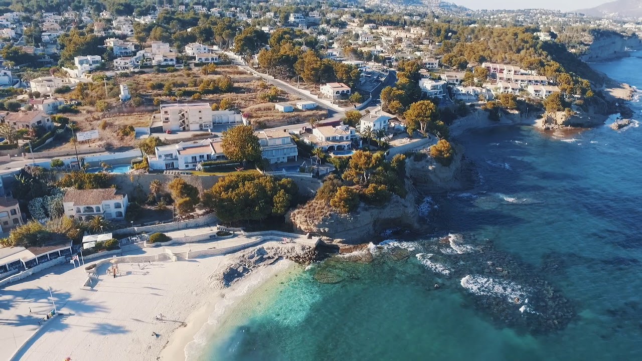 Cala Fustera by drone