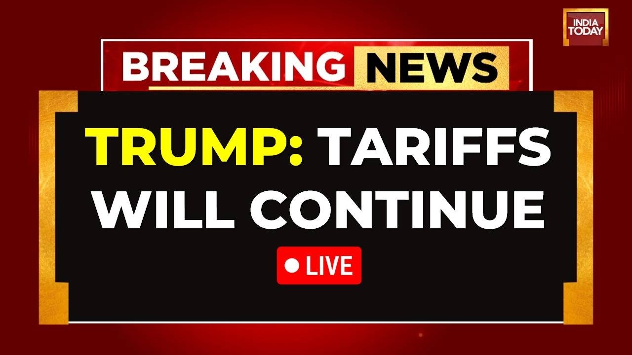 LIVE: Trump PC On Tariffs | Trump Says Tariffs Will Continue, Also Ads Additional 10% Tariffs On All