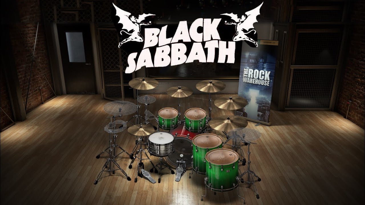 Black Sabbath - Snowblind only drums midi backing track