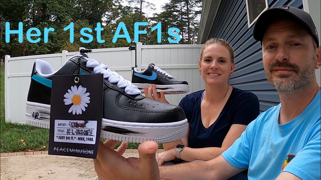 PEACEMINUSONE Para Noise 3.0 - Nike Air Force 1 - So Much Detail!