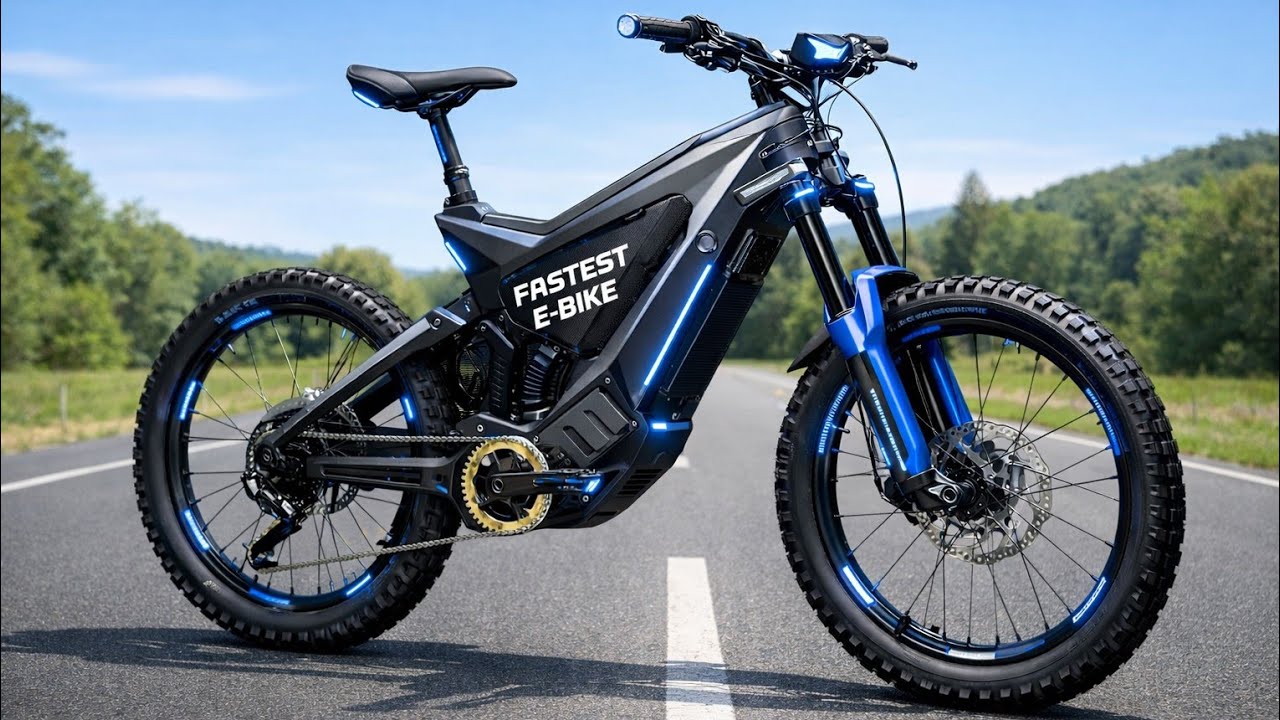 THE FASTEST LONG-RANGE ELECTRIC BIKES