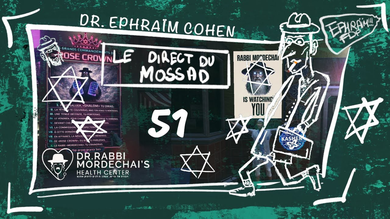 EP51 |✡️ Éphraïm Cohen, Musico-thérapeutèrr ✡️| On colle des affichère, dans tout le cartière |
