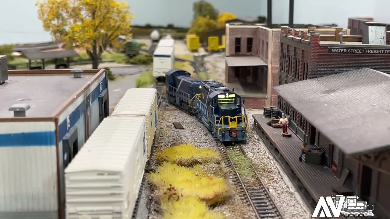 N Scale Switching on the AN