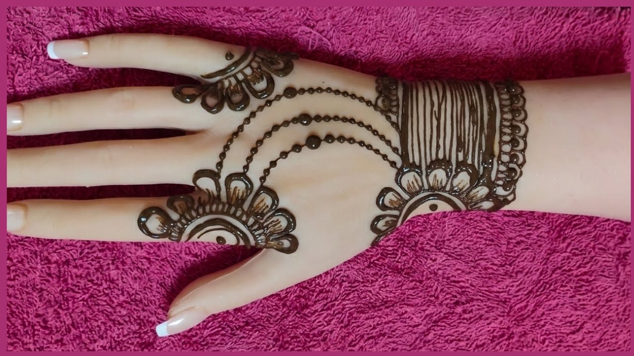 💖Simple Jewelry Mehndi Design 2026 | Easy & Stylish Back Hand Henna ✨#shorts#viral #trending#mehndi