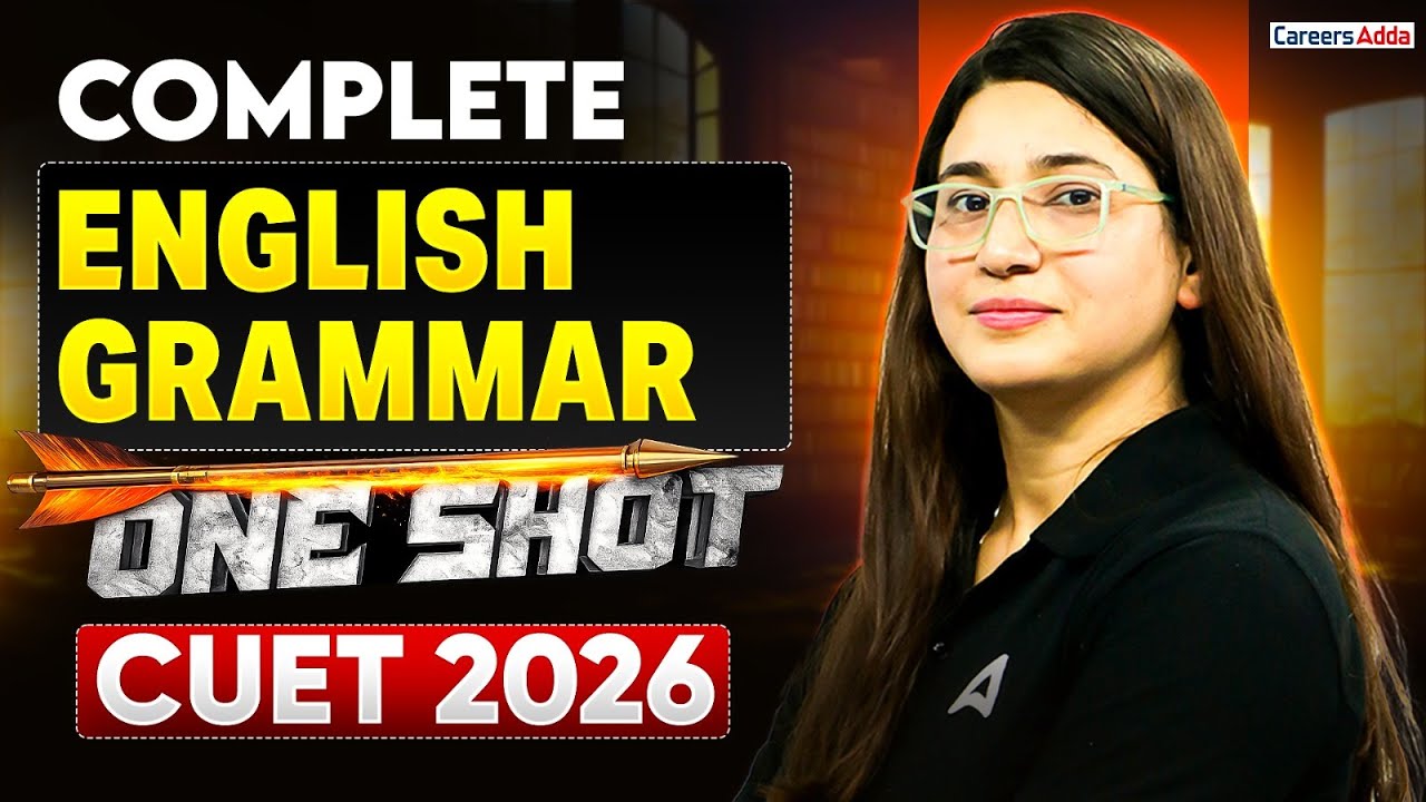 CUET English 2026 | Complete English Grammar in One Shot | CUET 2026 Preparation