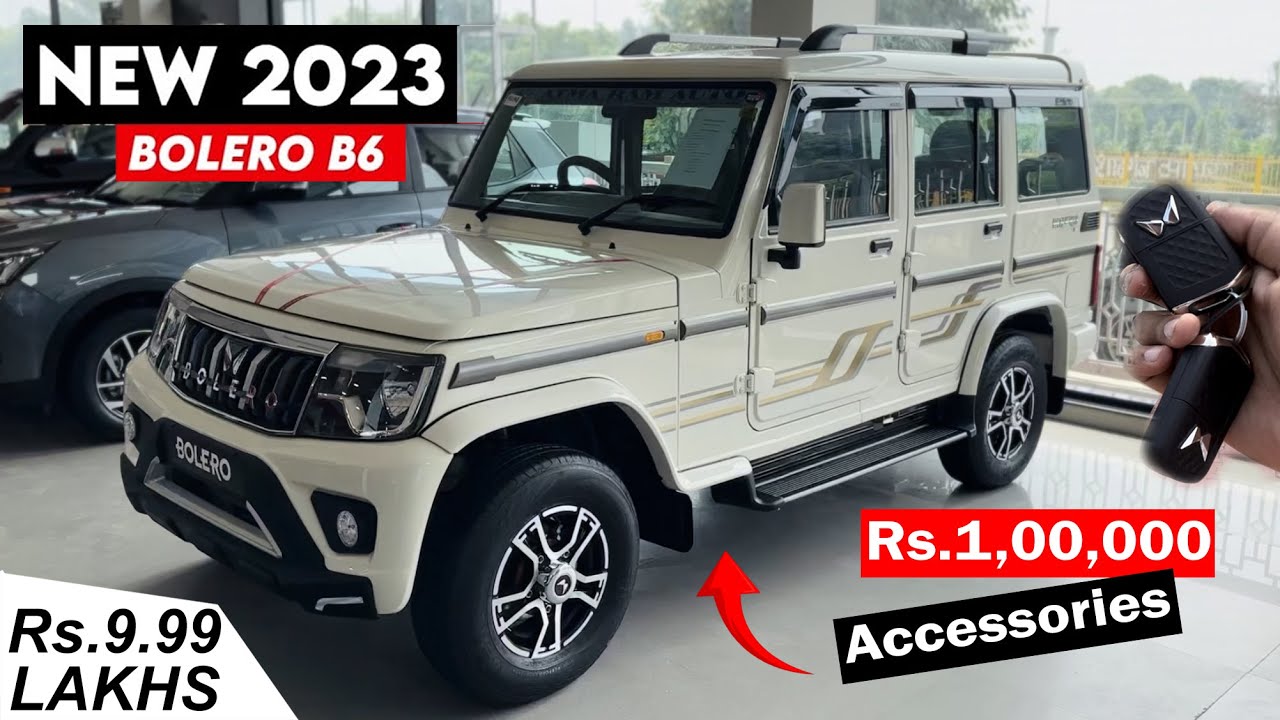 New Mahindra Bolero B6 | Bolero with Rs.1,00,000 Accessories | Bolero 2nd Top Model | Review 2023