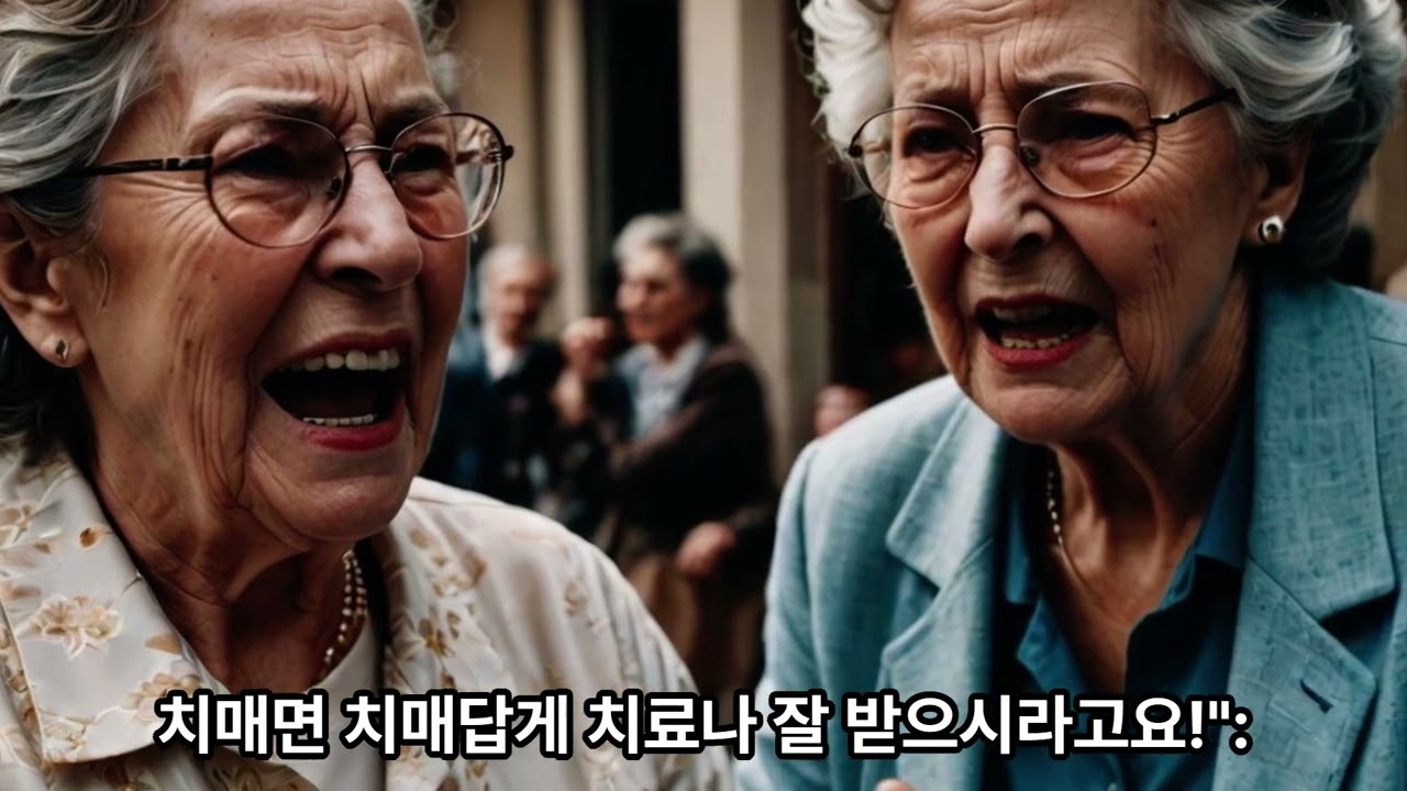 “기억을 잃는 시어머니, 모든 걸 알고 있던 며느리”