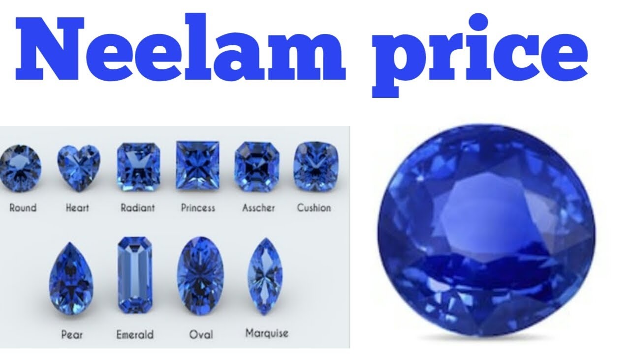 What is the rate of sapphire in India | 1 Carat Neelam Ka rate kitna hai | Neelam Price