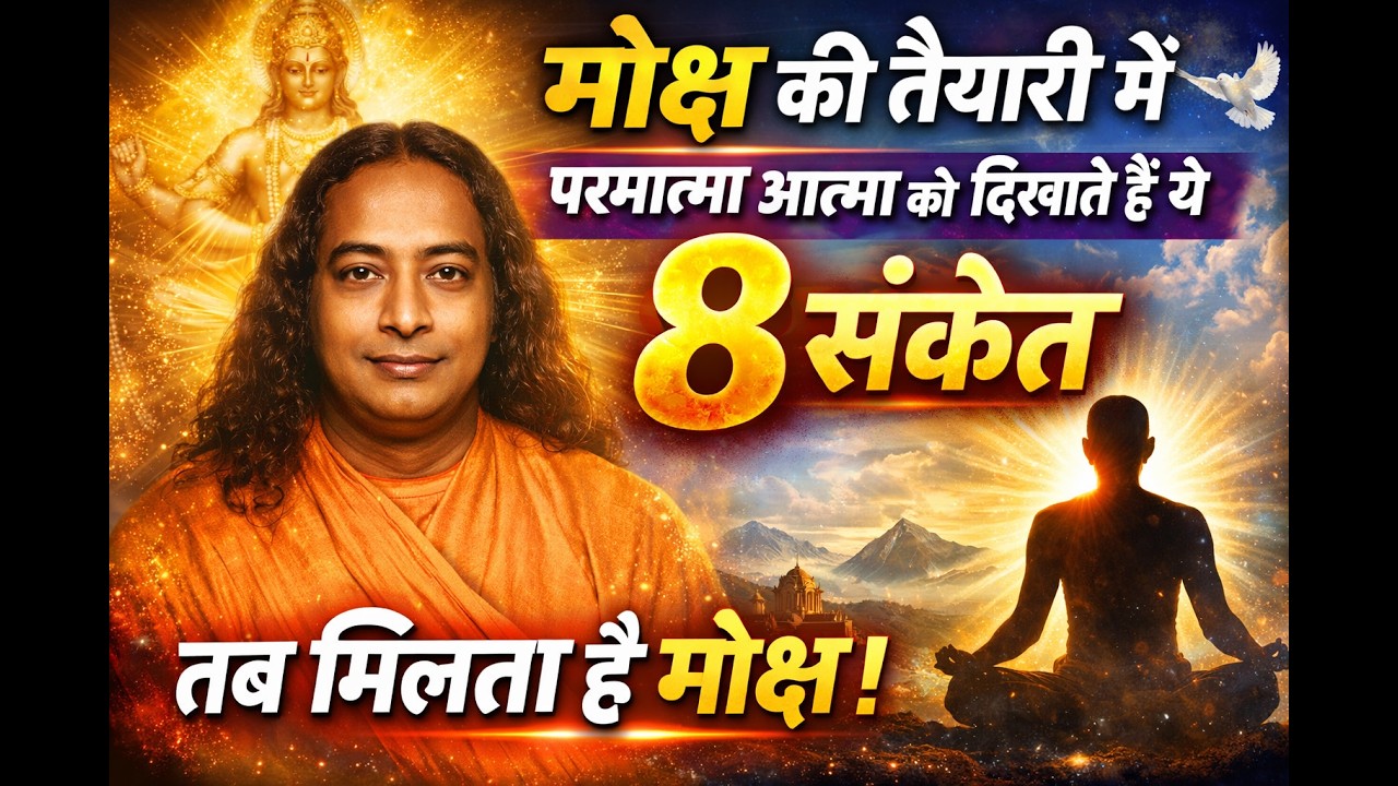 मोक्ष की तैयारी में परमात्मा आत्मा को दिखाते हैं ये 8 संकेत |