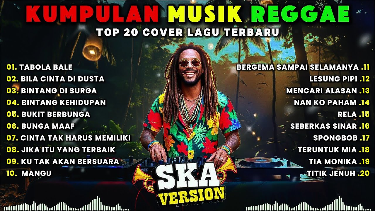 Kumpulan Musik Cover SKA REGGAE Terbaru 2025 🎧🔥 Full Album Lagu Reggae Terbaru