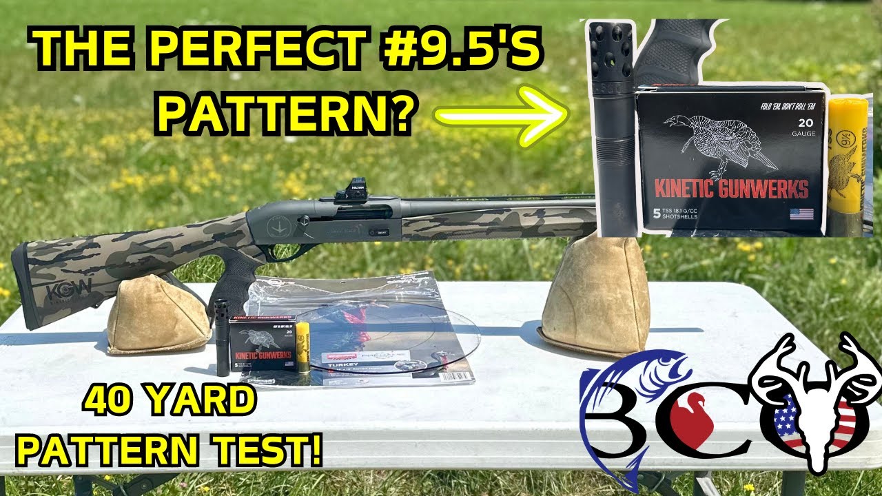 patterning the retay masai mara with kicks .560 & kinetic gunwerks | bco review |