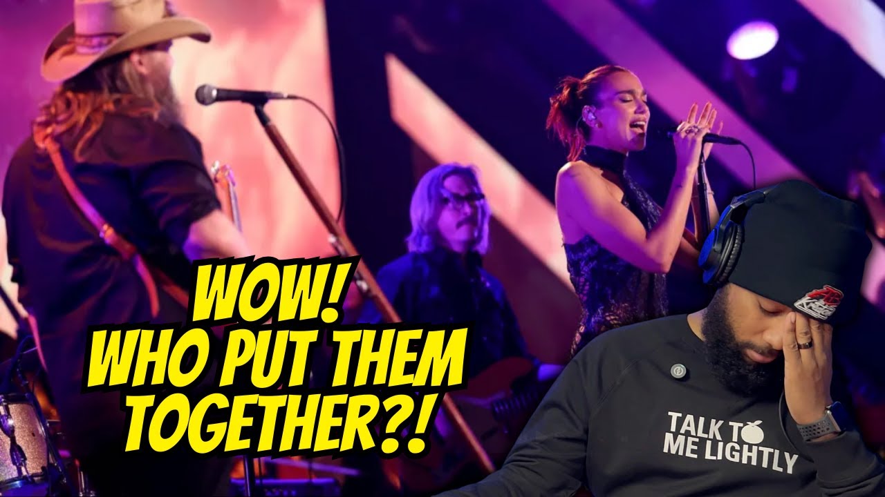 Chris Stapleton & Dua Lipa - 'Think I'm In Love With You' (Live from the ACM Awards) | REACTION