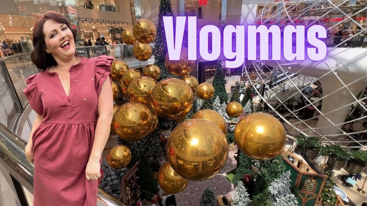 Видеоблог A Dahlia Sewciety, день 23 - Пойдём за рождественскими покупками!