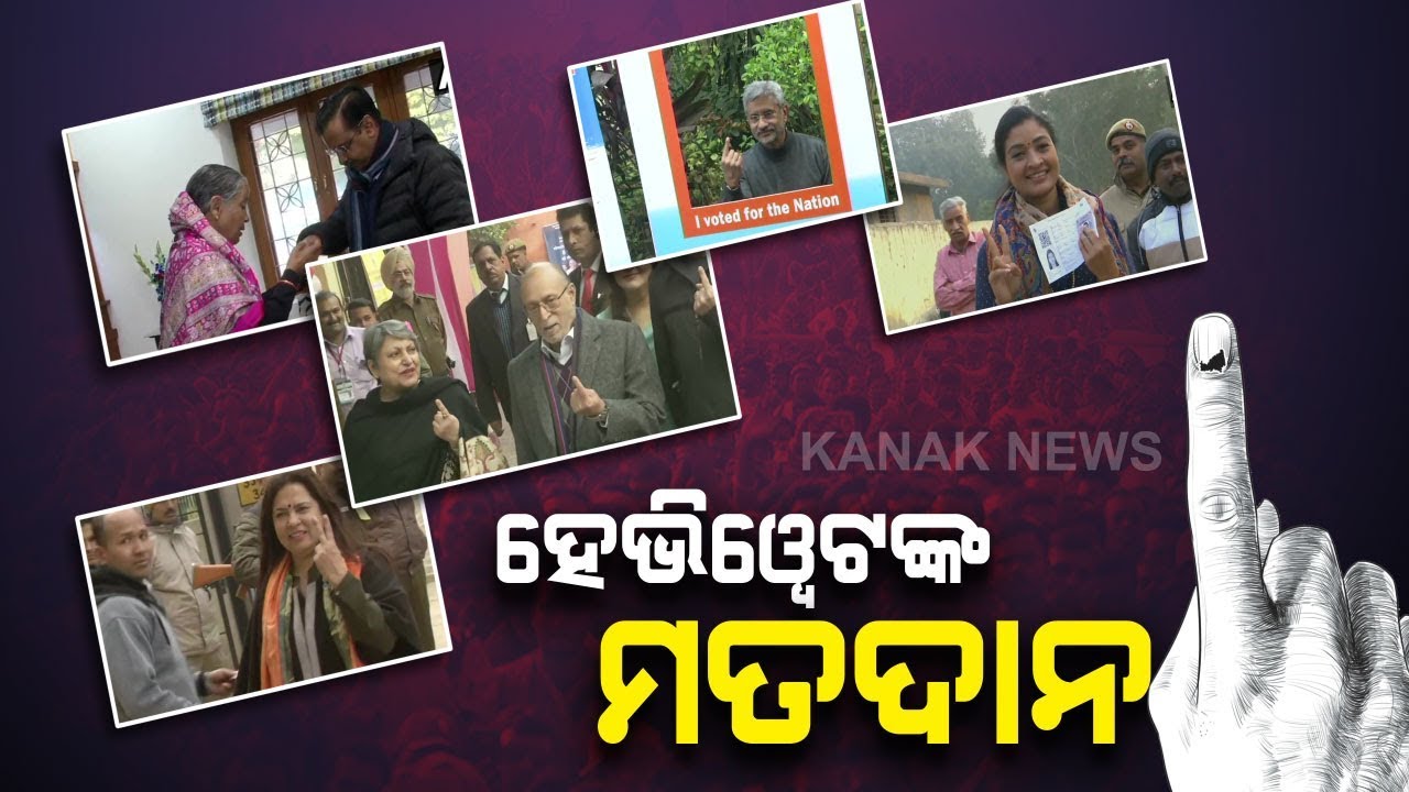 Delhi Assembly Elections 2020: Many Bigwig Leaders Along With Their Family Cast Their Vote
