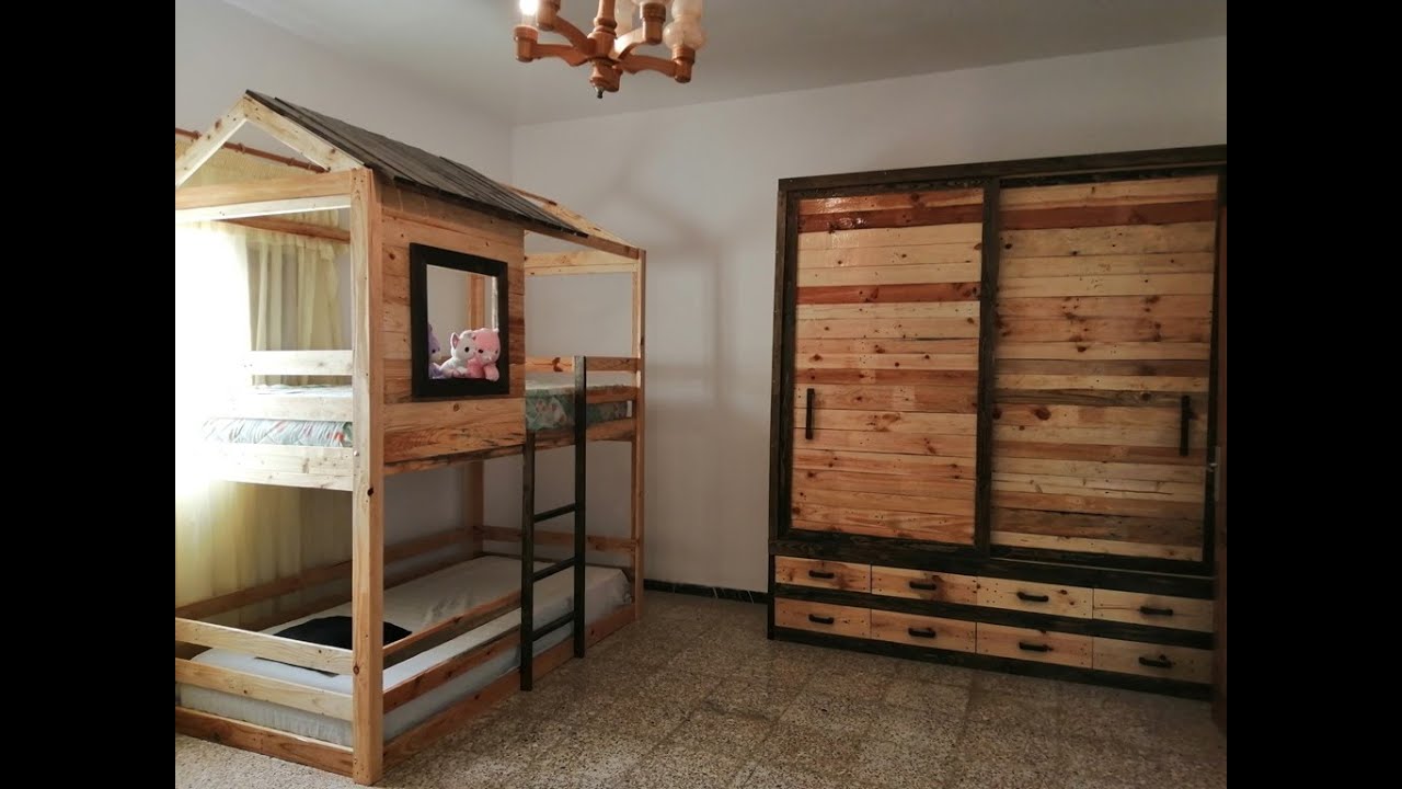 Guarda Roupas de Palletes - Montagem 2