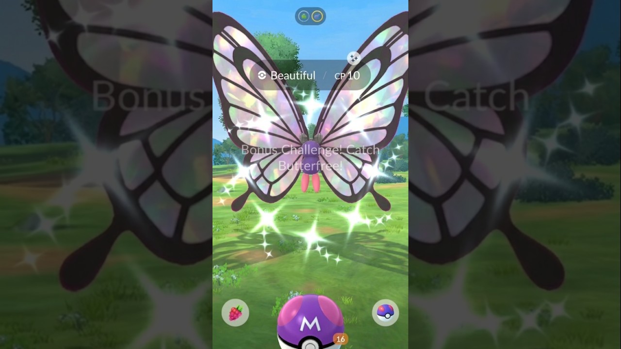 When I caught the Beautiful Costume Shiny..... 😳 Pokemon go