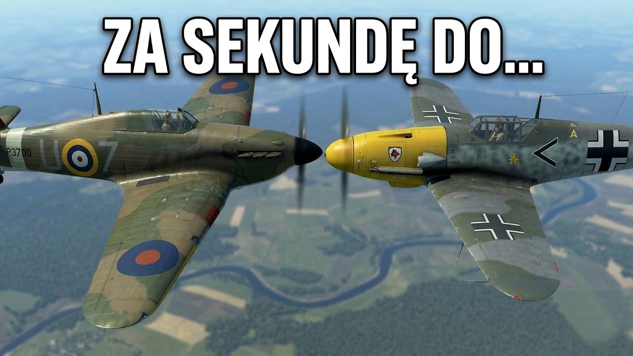 Pilot 303 I Messerschmitt Lecieli Prosto Na Siebie. 900 km/h Łącznie. Minęli Się O 2 Metry.