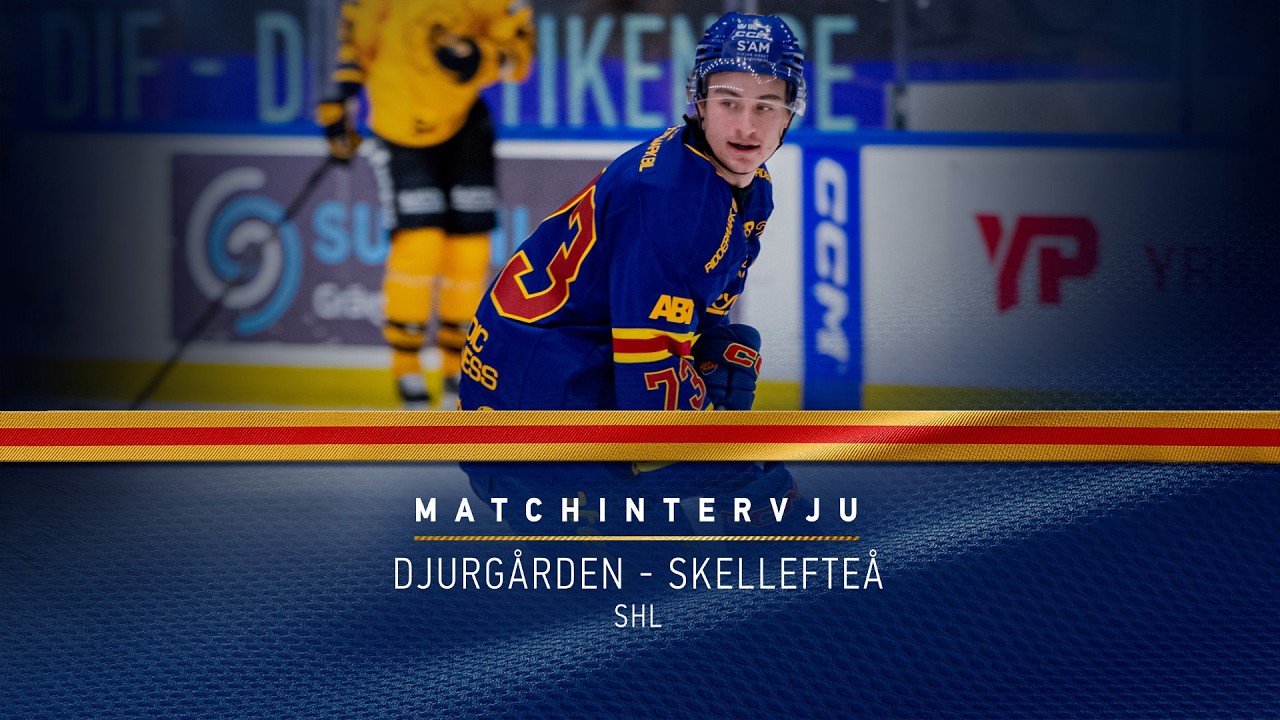 MATCHINTERVJU 🎙️ | Arvid Drott efter DIF-Skellefteå