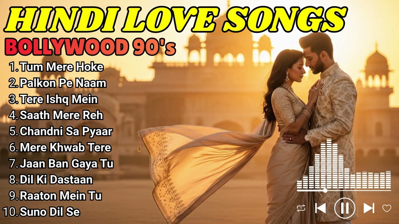 Top 10 Nostalgic 90s Romantic Love Songs | Evergreen Bollywood Masterpieces