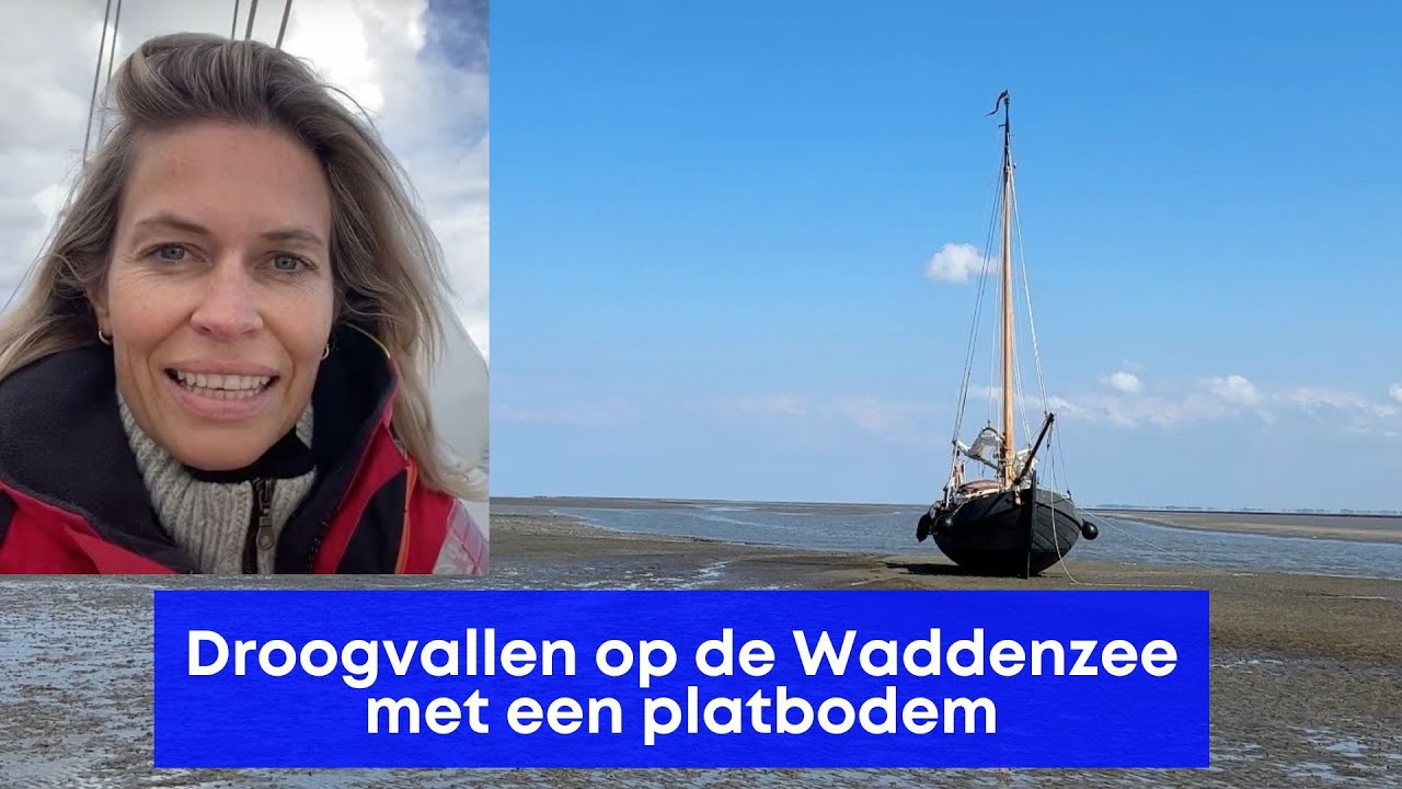 Droogvallen op de Waddenzee met een platbodem - deel 3!