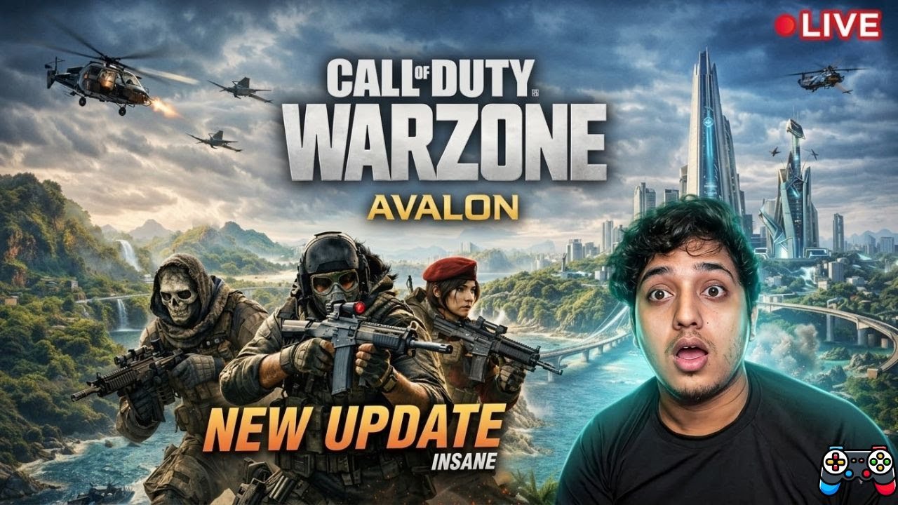 WARZONE NEW MAP AVALON 🔥 | New Update Gameplay | Insane Fights #PingosGaming