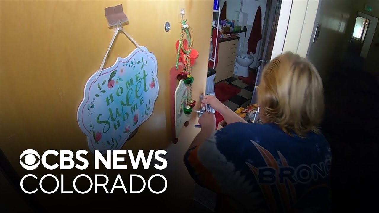 Take a look inside one of Denver's old apartment buildings where heating issues are a regular issue