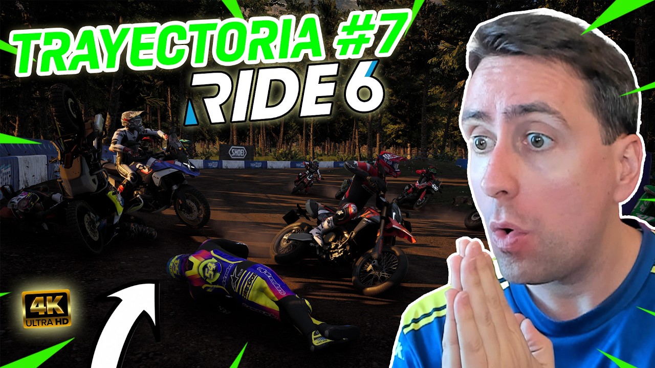 💎 RIDE 6 Voy a la Escuela de ENDURO | IA 120% MODO TRAYECTORIA #7 💎