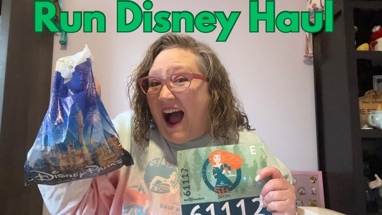Покупки в стиле Disney для забега | Покупки на марафоне принцесс | Товары Disney