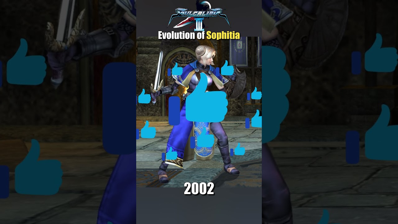 Evolution of Sophitia #soulcalibur