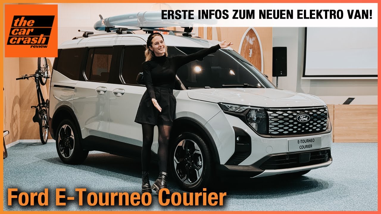 Ford E-Tourneo Courier (2025) Erste Infos zum NEUEN Elektro Familien Van! Review | Test | E-Transit