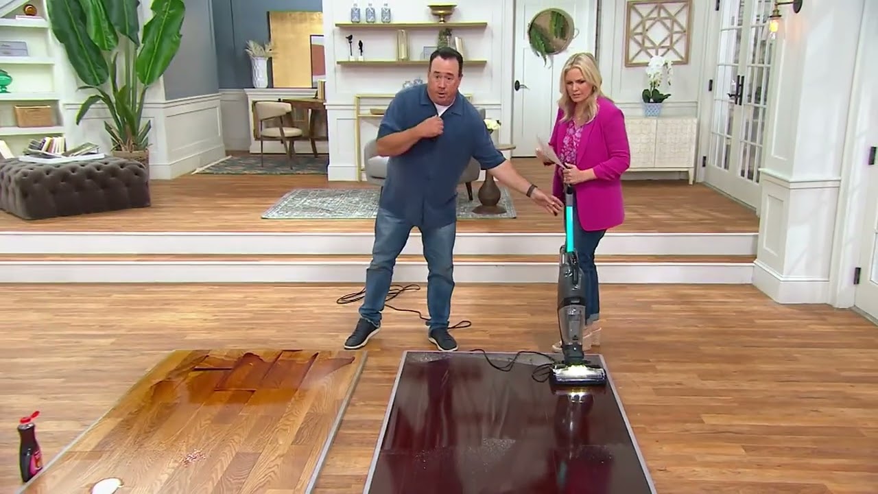 BISSELL CrossWave HydroSteam Deluxe 3-in-1 Floor Cleaner on QVC