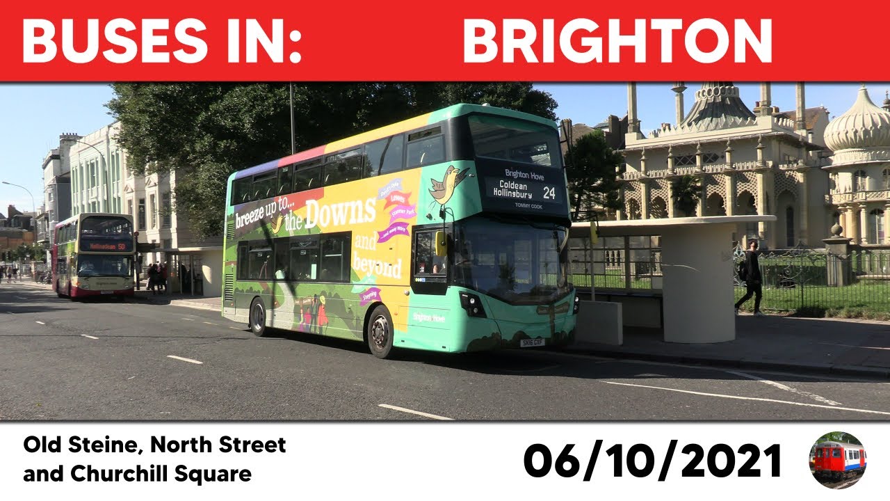 Buses in Brighton 06/10/2021