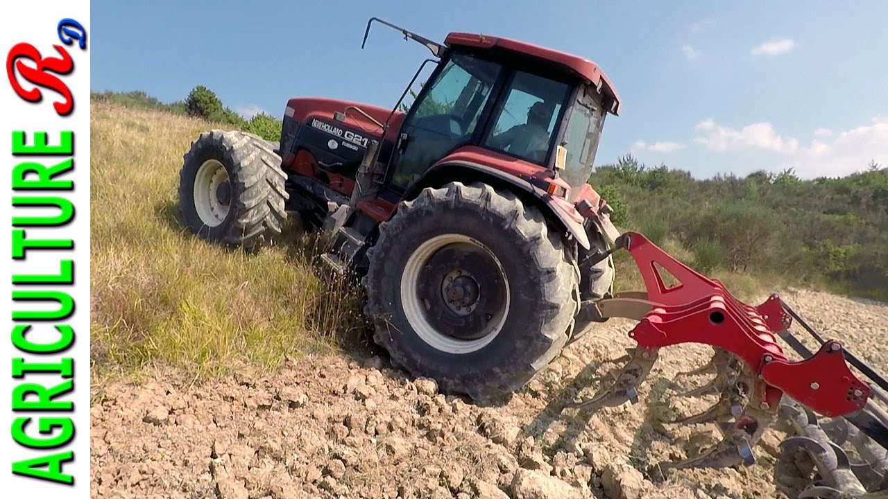 New Holland G 210 - Ripuntatura 2020 - Azienda Agricola Gabrielli