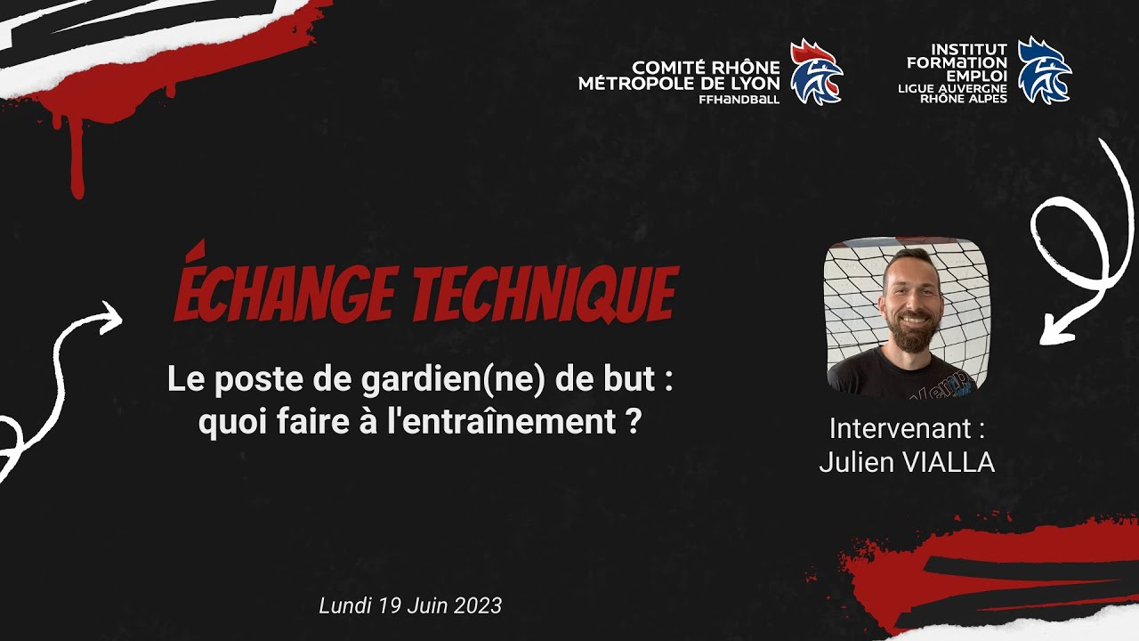 Echange Technique - Le poste de gardien de but