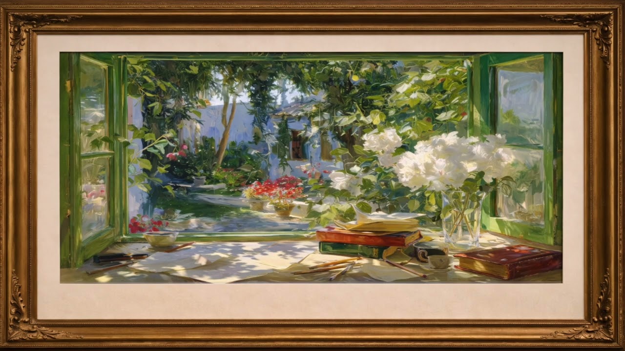 1 Hour | Frame Art  |TV Screen| 4K | still world #windows