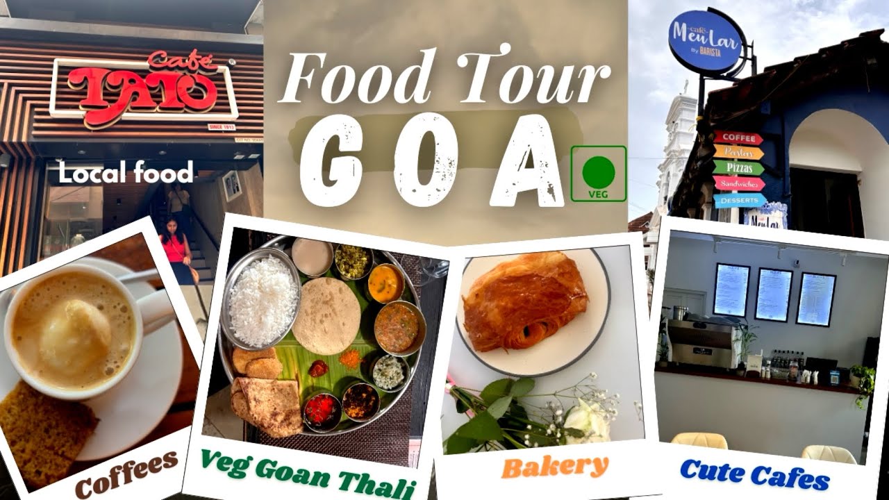 6 Days in Goa: Ultimate Food Tour 🍛 | Goan Thali, Hidden Cafes, Street Food & Airbnb Nights!