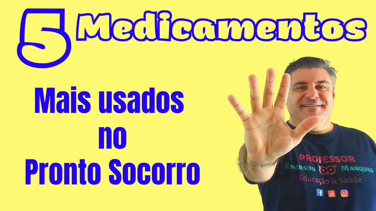 Preparo e Administração de Medicamentos Pronto Socorro
