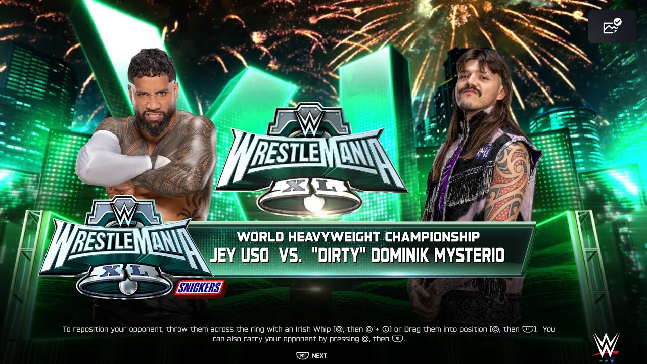 Main Event Jey Uso vs 