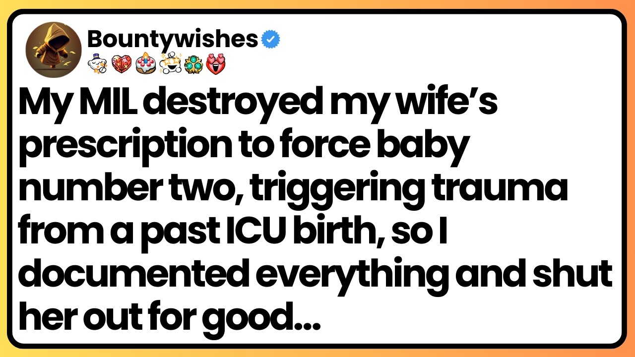 My MIL threw out my wife's birth control. 