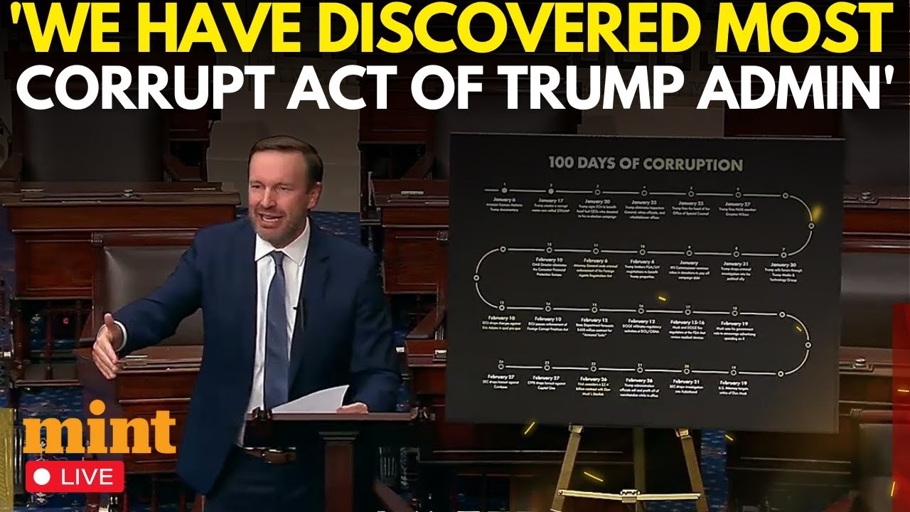 LIVE | Chris Murphy Shakes Congress With Trump Corruption Bombshell: ‘Non-Stop Corruption Machine’