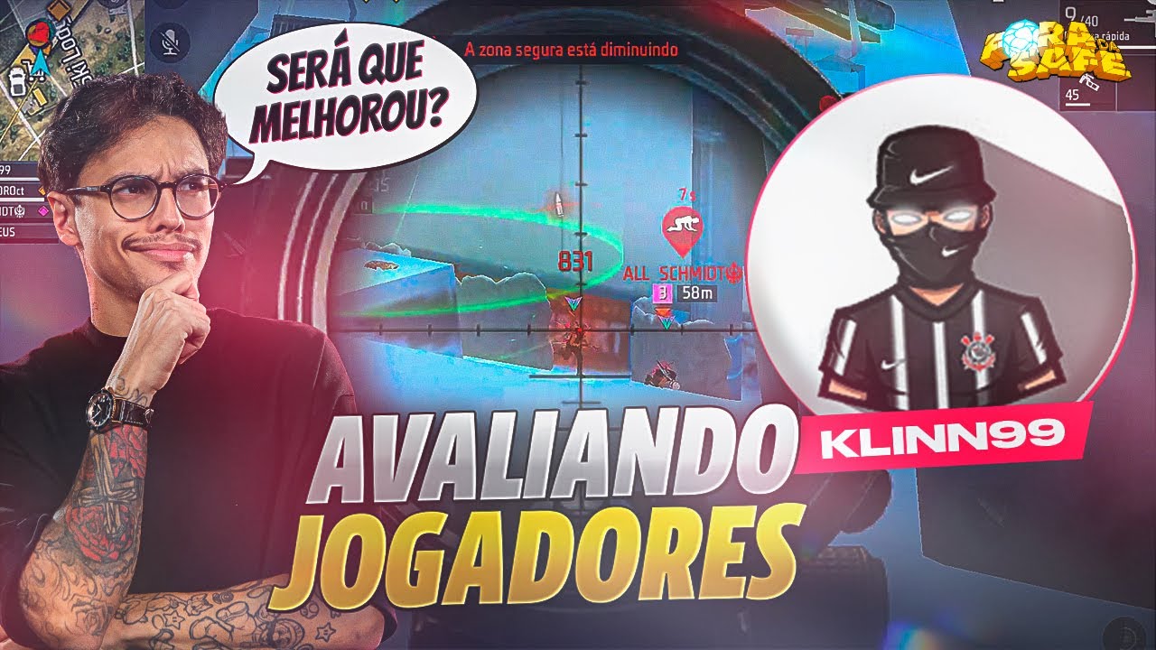 AVALIANDO JOGADORES - KLIN99, MUITA BALA E POUCA ATENÇÃO, PODE MELHORAR MUITO!