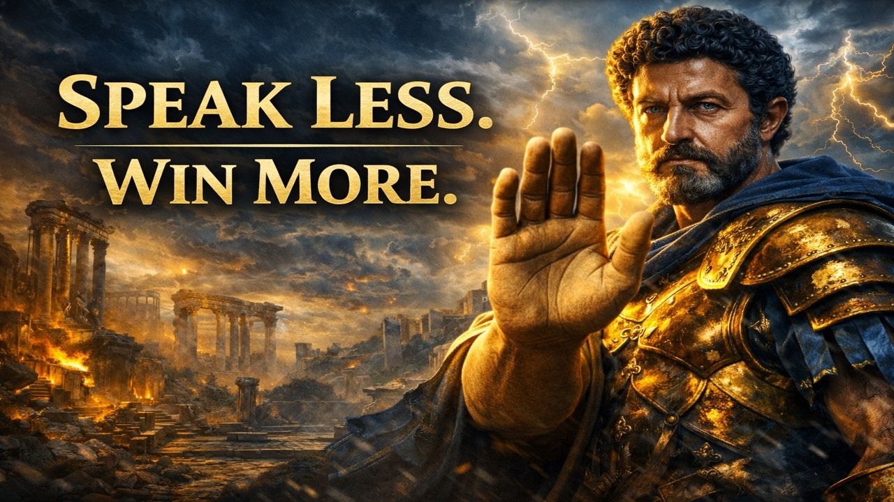 Always Be Silent in 9 Situations  Marcus Aurelius | Stoicism