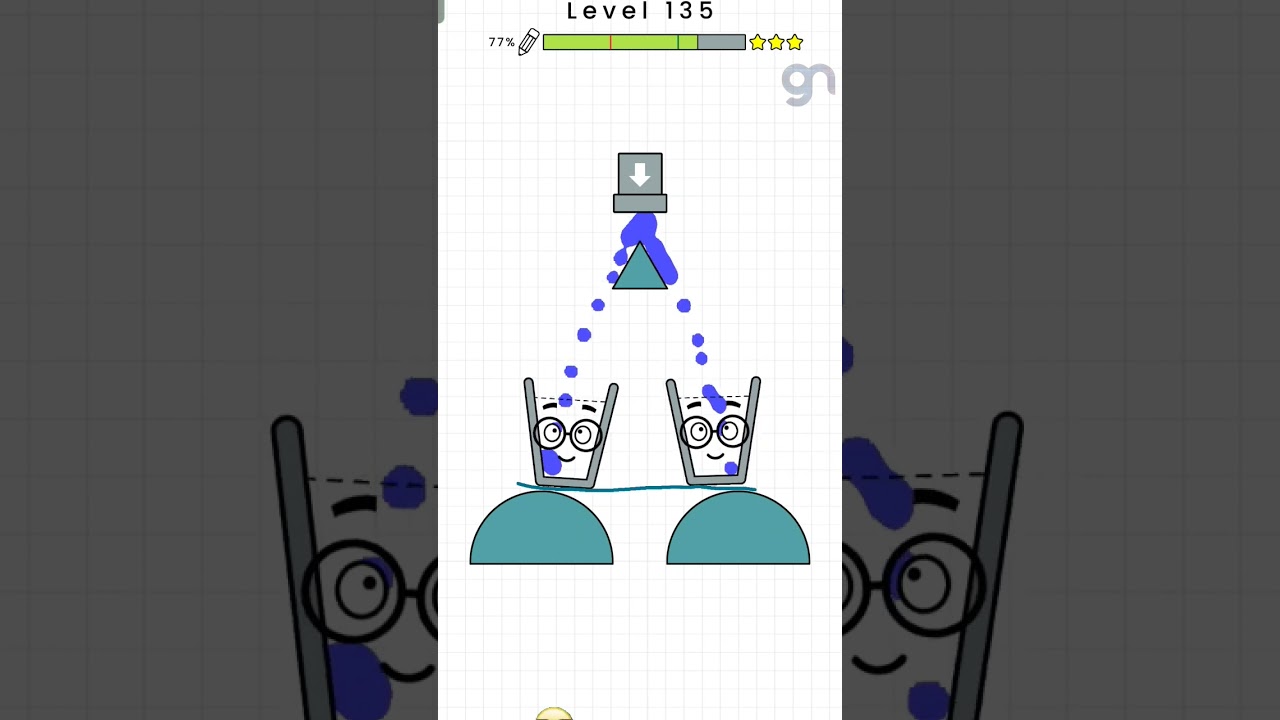 Happy Glass Level 135 | happy glass walkthrough solution level 135 #happyglasssolution