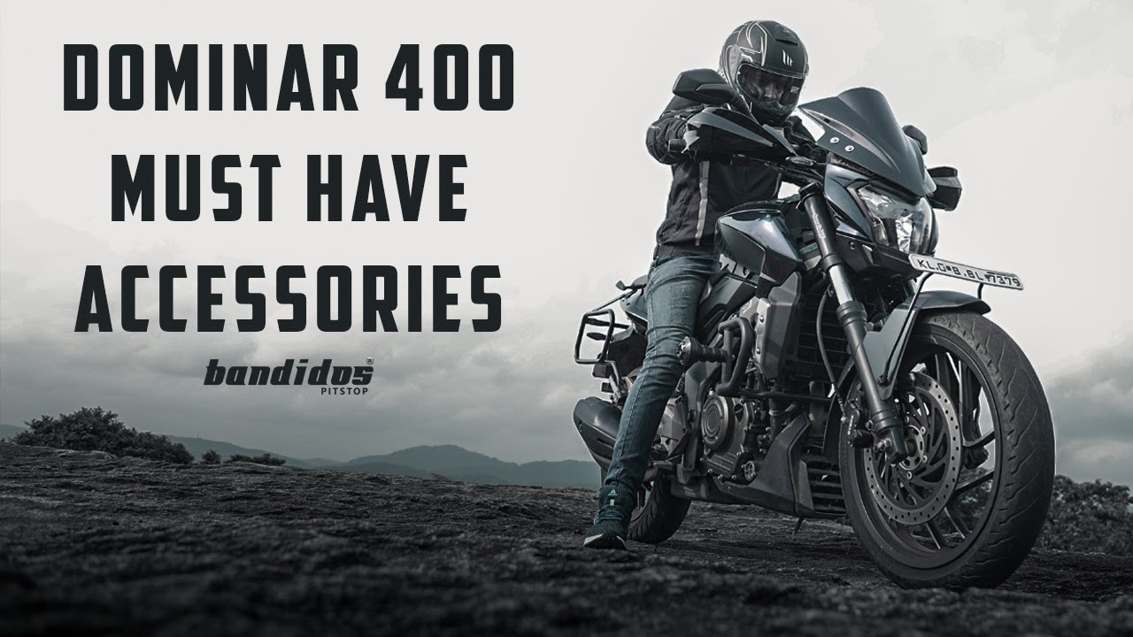 Top touring accessories for Bajaj Dominar 400 - UPDATED! | Bandidos PITSTOP
