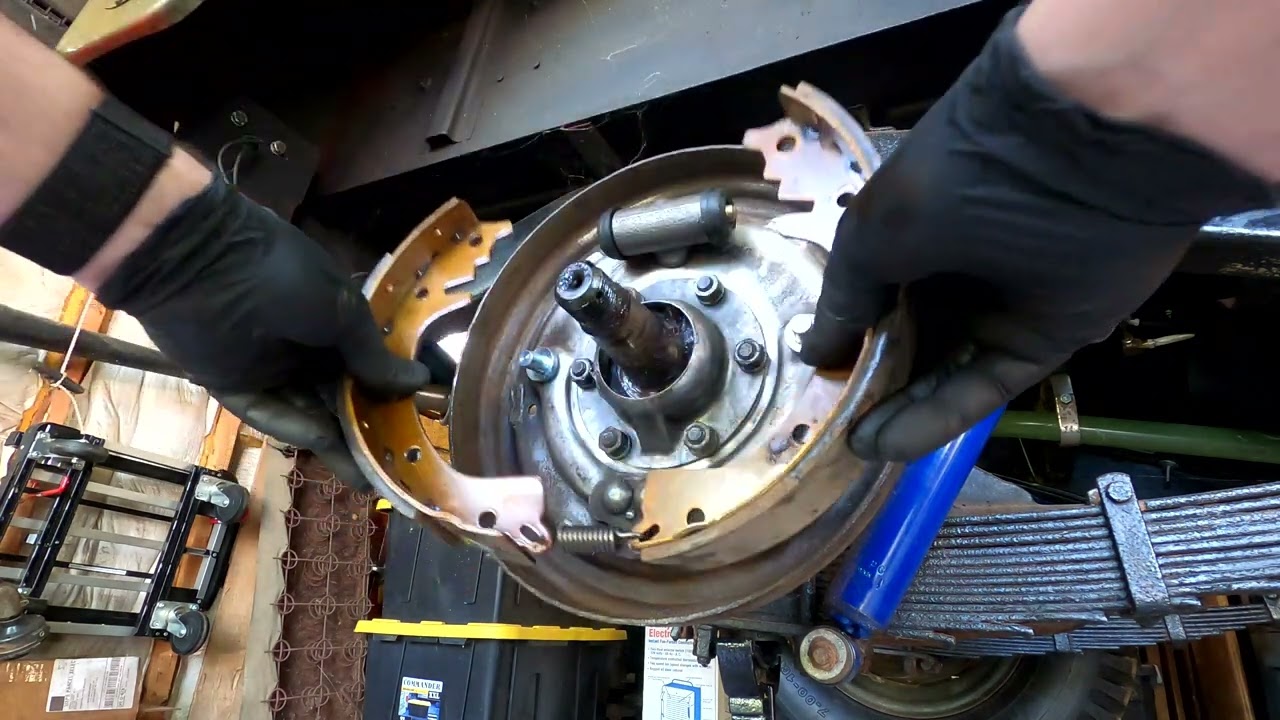 M38a1 Willys Jeep Rear Hub & Brake Installation