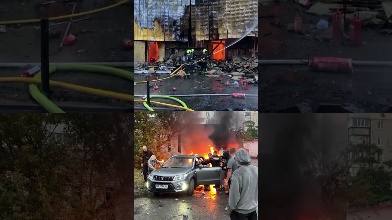 Fire engulfs historic Kyiv monastery after Russian strike