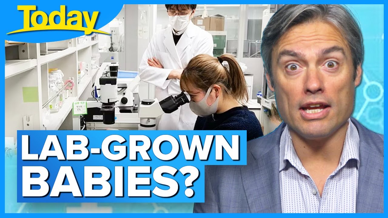Scientists in Japan believe they will be able to grow human babies in a lab | Today Show Australia