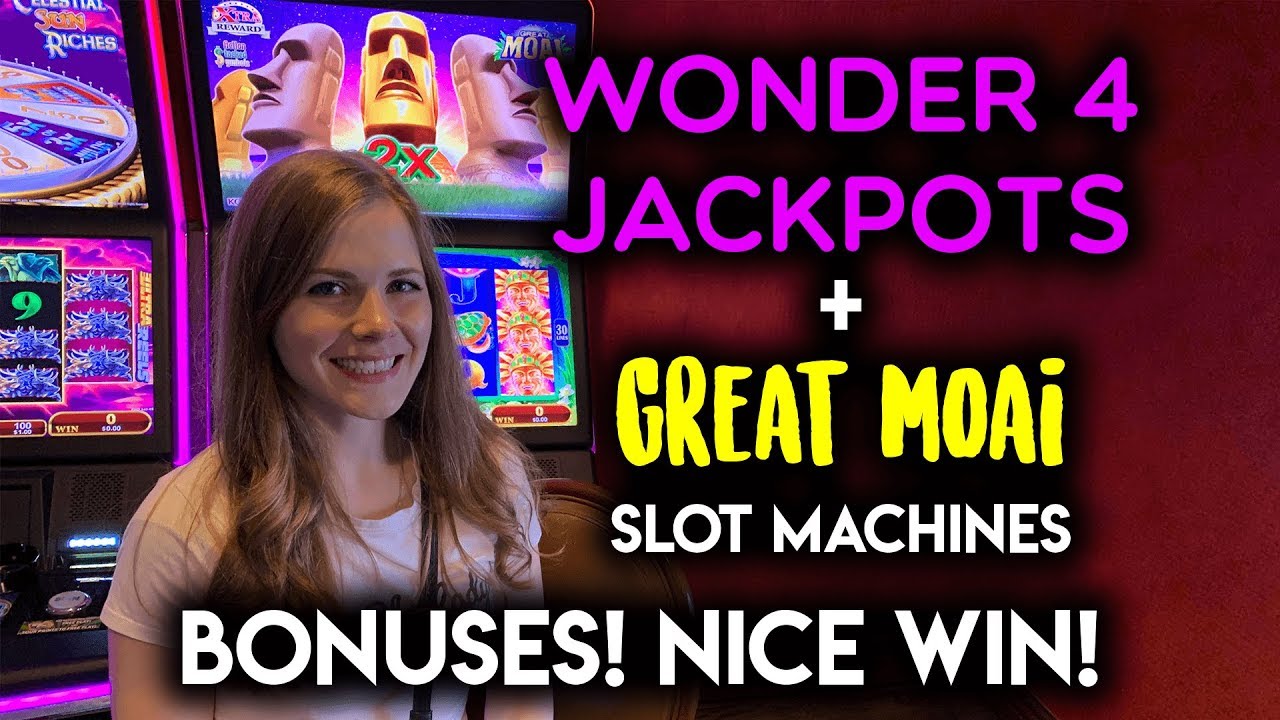 GREAT WIN! Great Moai Slot Machine!